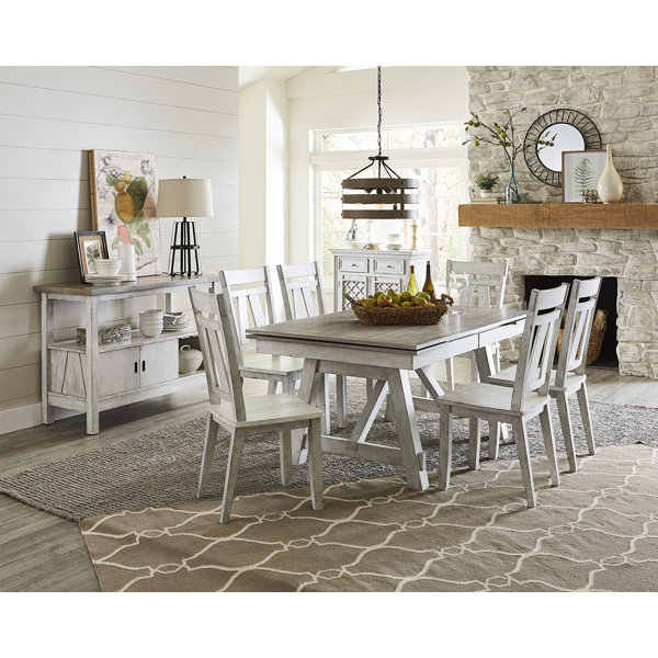 Progressive Furniture MT Pleasant 7 Piece Extendable Dining Set Wayfair